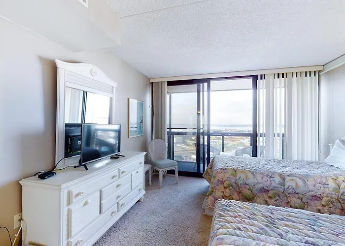 Sunny Beachfront With Balcony Ac Pools & Gym Ocean City